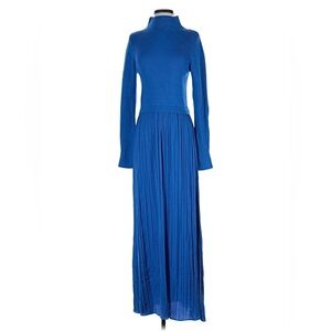 Anthropologie Blue Maxi Dress
